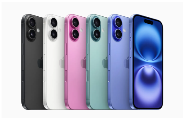  couleurs iPhone 16